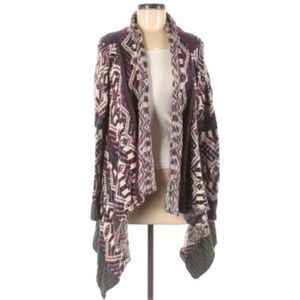 May & July medium multi colored kimono